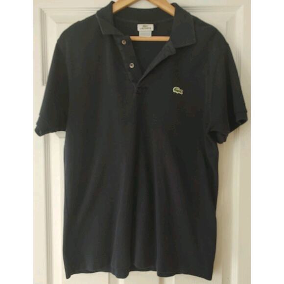 Men's Lacoste Navy Blue Polo - FR 5 Large - Picture 1 of 5